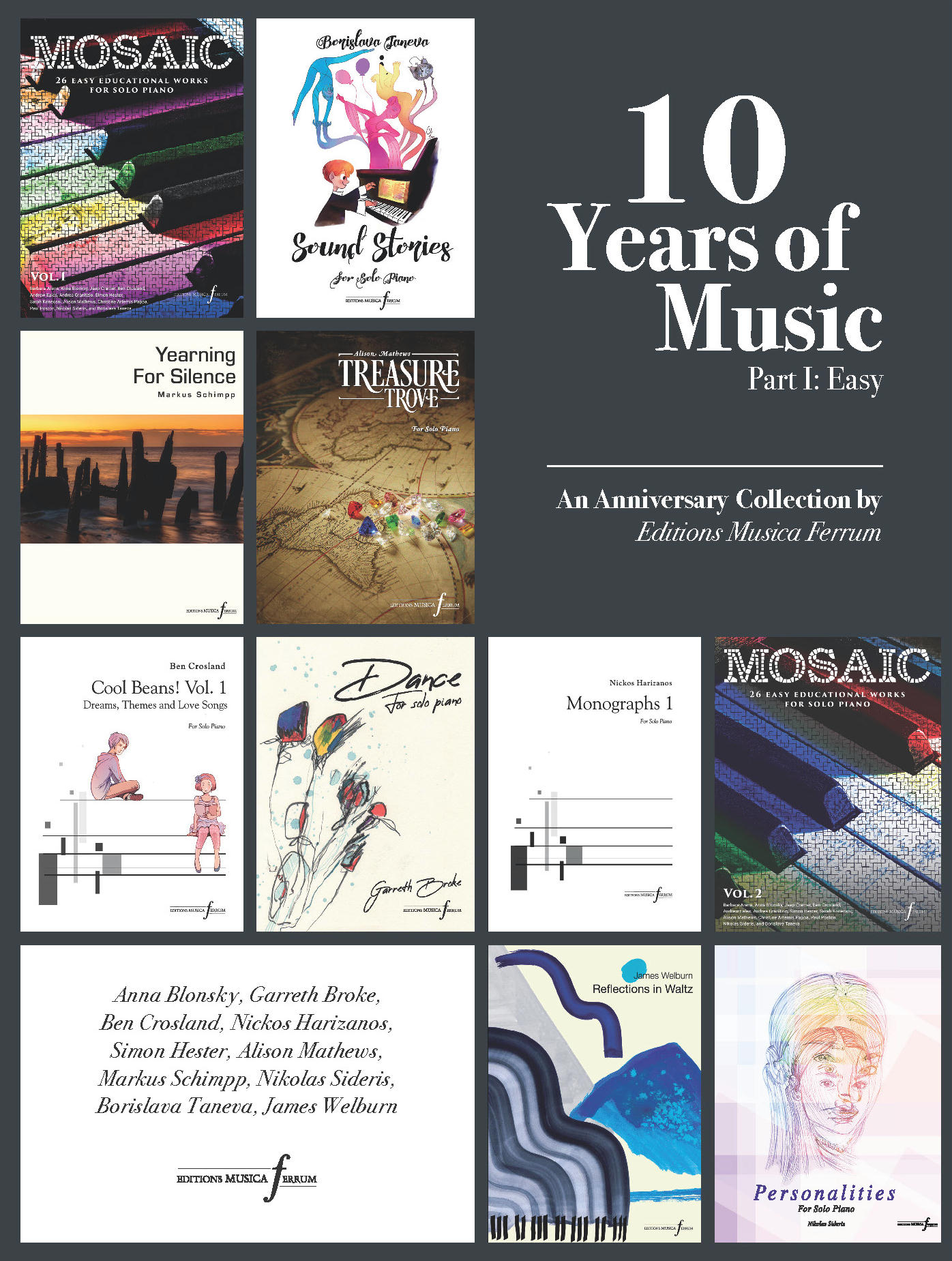 10 Years of Music Part I: Easy - studio license 1 10 Years of Music Part I: Easy - studio license